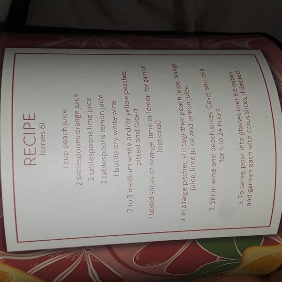 Citrus peach sangria candle - Picture 3 of 6